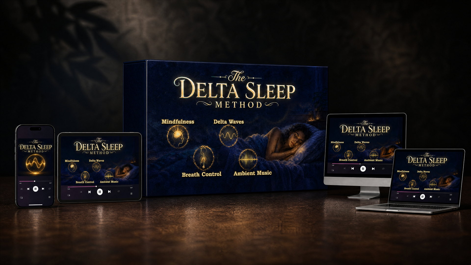 The Delta Sleep Method boxed audio course